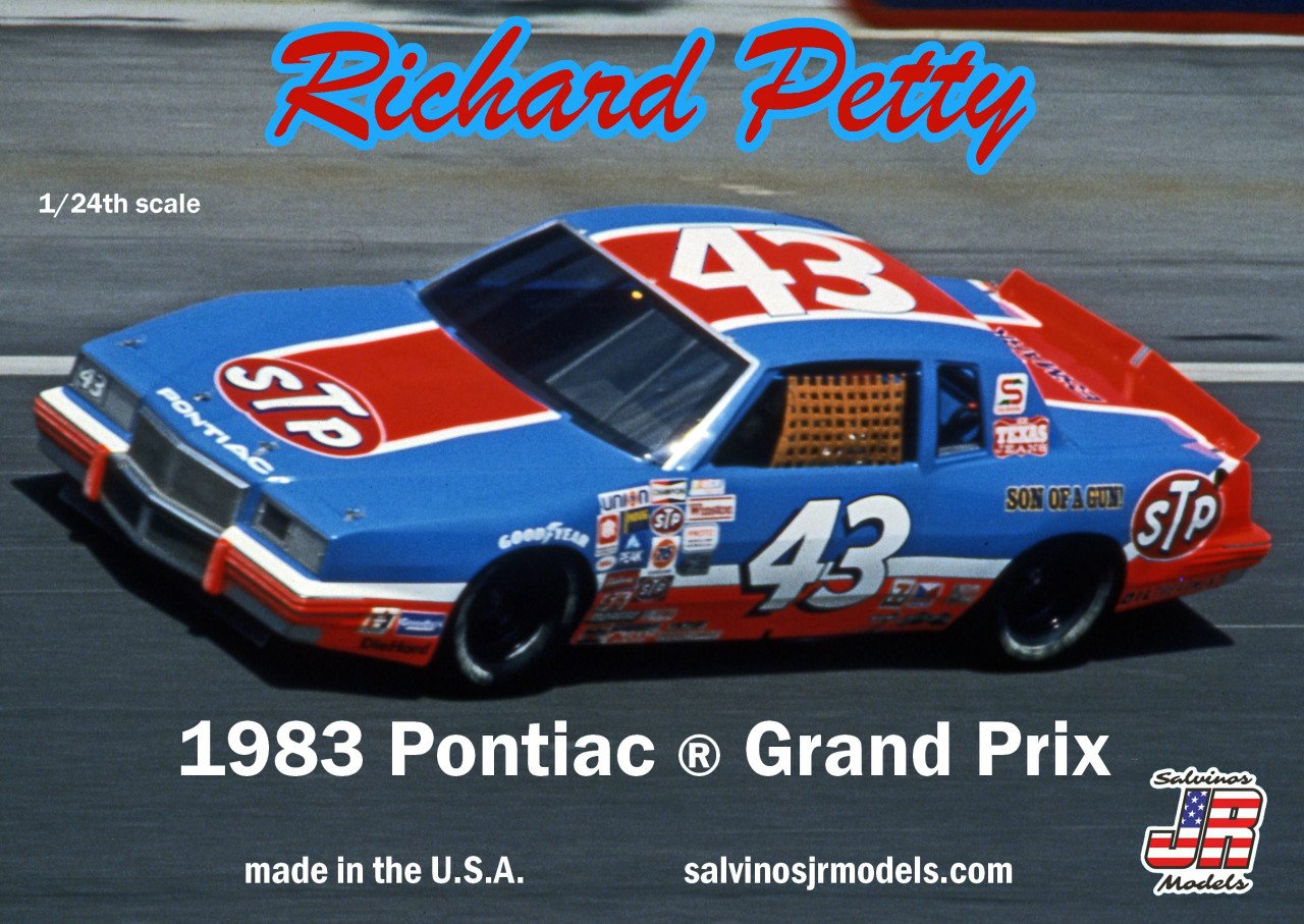 Salvinos Jr - '83 Richard Petty Pontiac Talladega 1:24