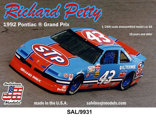 Salvinos Jr - '92 Richard Petty GP Fan App 1:24