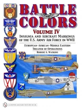 Schiffer - Btl Clrs US Army Air Force Vol-4