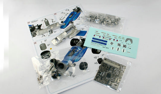 Tameo - SLK100 March 701 Ford - 1970 - White Metal Car Kit - Scale 1:43, Made in Italy