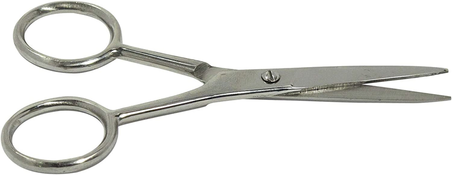 4'' Stainless Steel Embroidery/Moustache Scissor