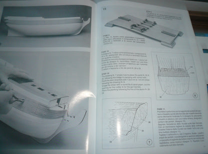 Mantua - Mantua/Sergal782 HMS-Victory 1:78 Scale Plank-On-Frame Wood Ship Model Kit