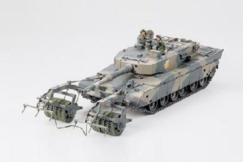 Tamiya - Type 90 Tank - Mine Roller 1/35 Scale