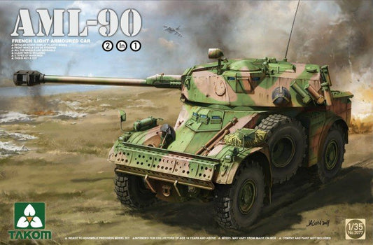 Takom - Fr Lt Armoured Cvar Aml-90 :35