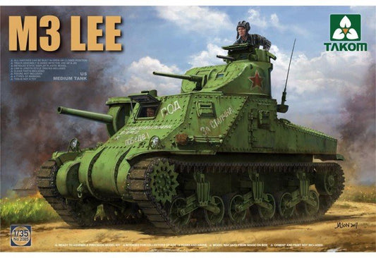 Takom - Us M3 Medium Tank 'Lee' 1:35