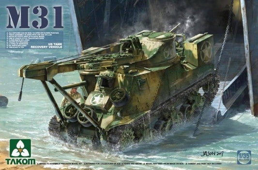 Takom - M31 US Tank Recovery Vehicle 1:35