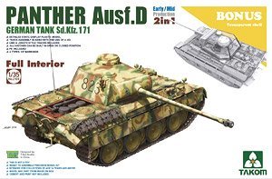 Takom - Panther Ausf.D German Tnk 1:35