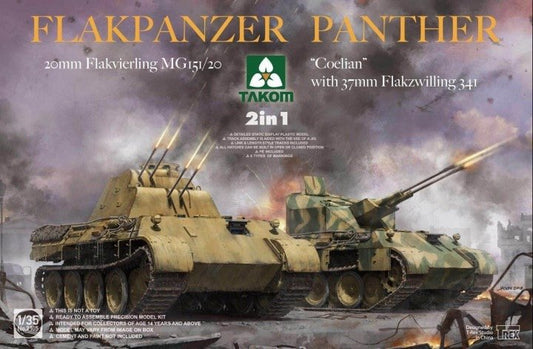 Takom - Flakpanzer & Panther Coelian 1:35