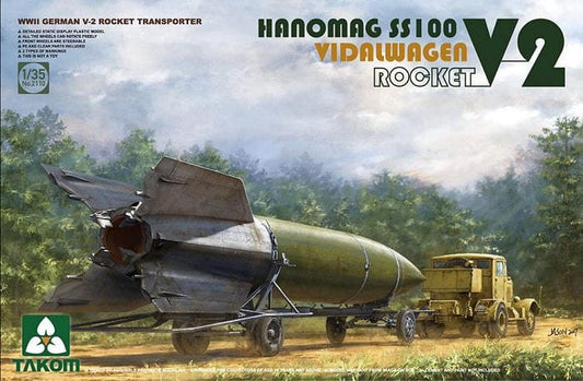 Takom - V-2 Rocket Vidalwagen Ss100:35