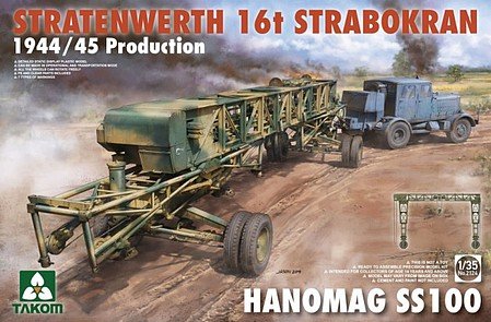 Takom - 16t Strabokran 1944/45 w/ss100 1:35