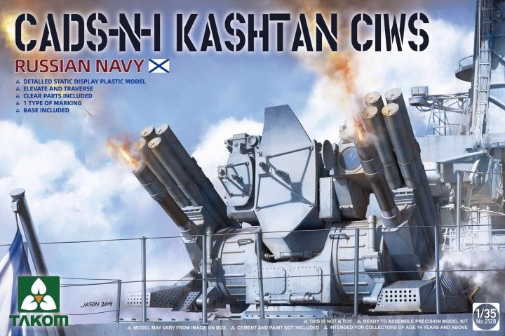 Takom - CADS-N-1 Kashtan CIWS 1:35