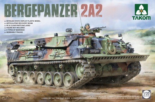 Takom - Bergepanzer 2A2 Tank 1:35