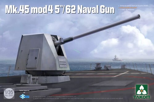 Takom - Mk45 Mod4 5'/62 Naval Gun 1:35