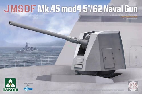 Takom - Mk45 Mod4 5'/62 JMSDF Naval Gun 1:35