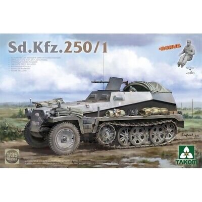 Takom - Sd.Kfz.250/1 Half Track w/fig 1:35