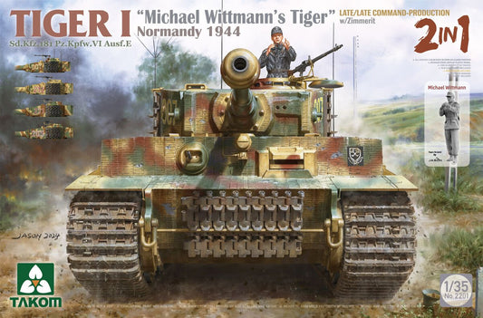 Takom - Tiger I Michael Wittmann 1944 w/fig 1:35