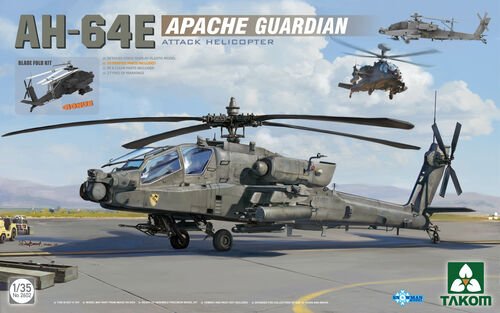 Takom - AH-64E Apache Guardian Attack Heli 1:35