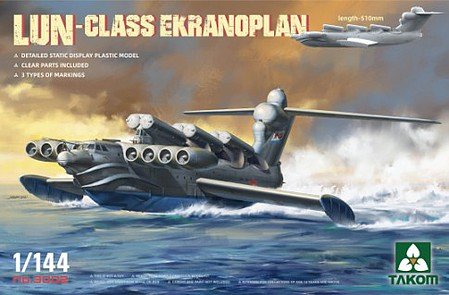 Takom - Ekranoplan Soviet Seaplane 1:144