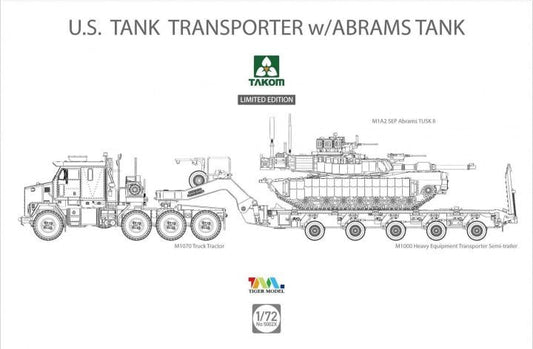 Takom - US M1070 Truck/m1000 semi