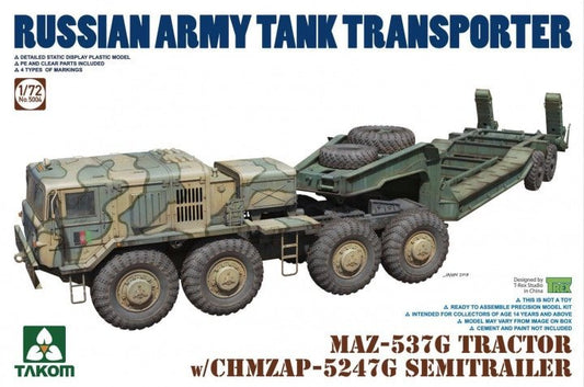 Takom - MAZ-537G Tractor w/CHMZA-5247