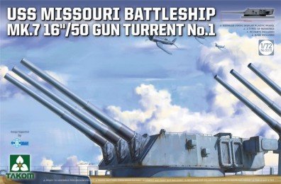 Takom - USS Missouri MK.7 16'/50 Gun Turret 1:72