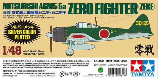 Tamiya - A6M5/5a Type 52 Zero Silver 1:48
