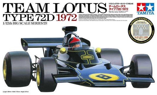 Tamiya - Team Lotus Type 72D 1972 1:12 Scale