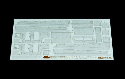 Tamiya - Zimmerit Coating Sturmtigr :48