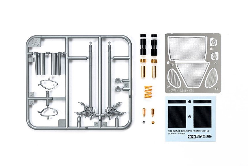 Tamiya - Suzuki GSX-RR '20 Front Fork Set 1:12
