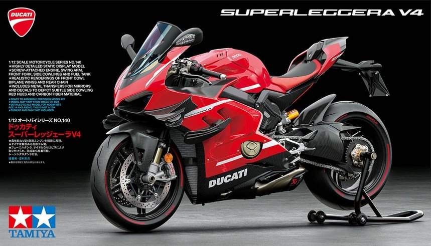 Tamiya - Ducati Superleggera V4 1:12