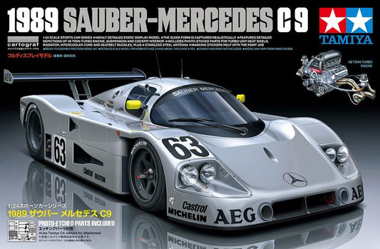 Tamiya - 1989 Sauber-Mercedes C9 1:24