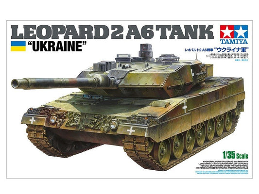 Tamiya - Leopard 2 A6 Tank Ukraine 1:35