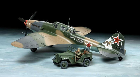 Tamiya - Ilyushin IL-2 Shturmovik & GAZ-67B 1:48