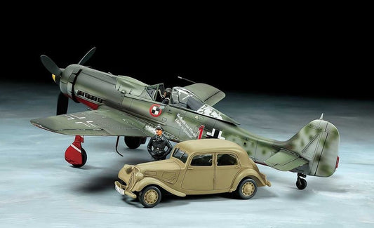 Tamiya - Focke-Wulf Fw190D-9 & Citroen 1:48