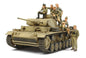Tamiya - GERMAN PANZER III W/ROMMEL :35