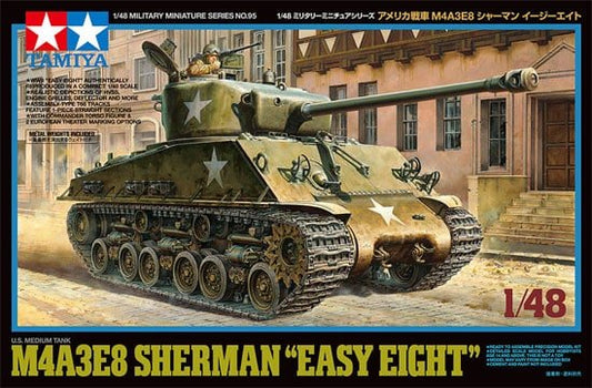 Tamiya - Us Med Tank M4A3E8 Easy 8 1:48