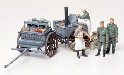 Tamiya - German Field Kitchen Scenery