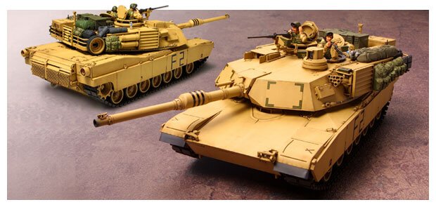 Tamiya - M1A2 Abrams 120mm Gun MBT 1:35