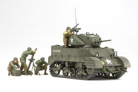 Tamiya - Us Light Tank M5A1 W/fig 1:35