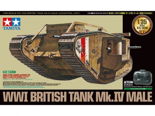 Tamiya - British Tank Mk.Iv Male 1:35Rc