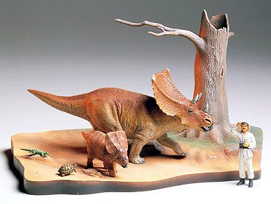 Tamiya - Chasmosaurus Diorama