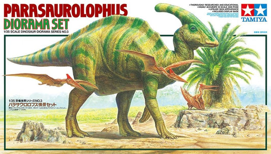 Tamiya - PARASAUROLOPHUS DIORAMA SET