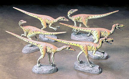 Tamiya - Velociraptors (six pak)