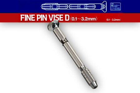 Tamiya - Fine Pin Vise .1-3.2mm