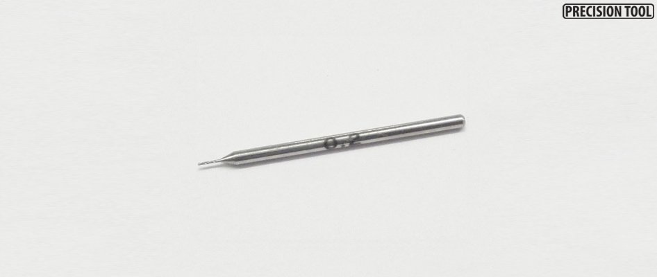 Tamiya - Fine Pivot Drill Bit .2mm
