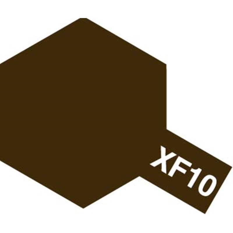 Tamiya - Flat Acrylic Paint XF-10 Brown 23ml - #81310