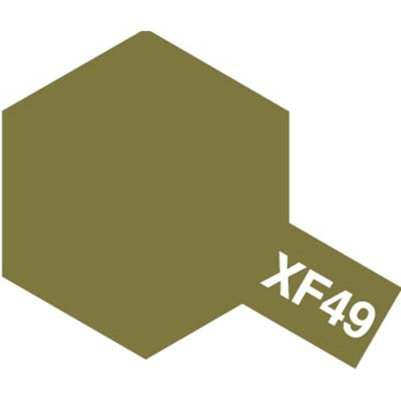 Tamiya - Flat Acrylic Paint XF-49 Khaki 23ml - #81349