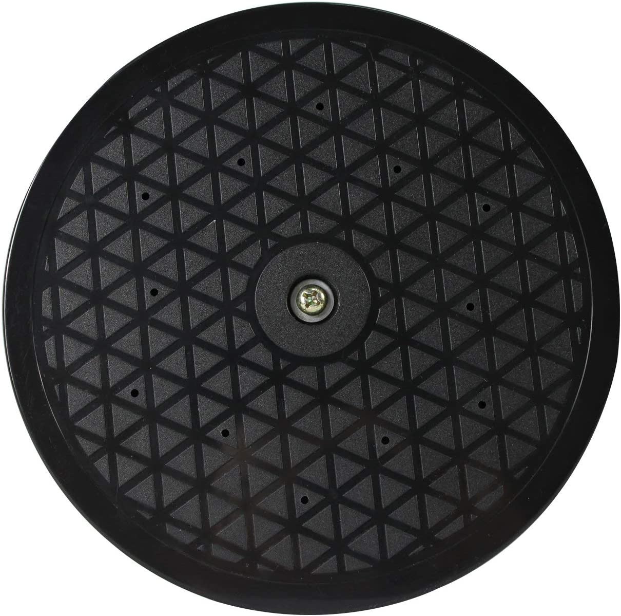 Turntable for painting with alligator clips