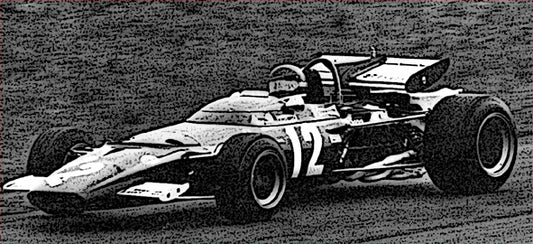 Tameo - TMK366 Ferrari 312B - 1970 - White Metal Car Kit - Scale 1:43, Made in Italy