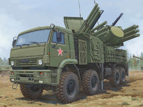 Trumpeter - Russian 72V6E4 Cmbt Veh 1:35